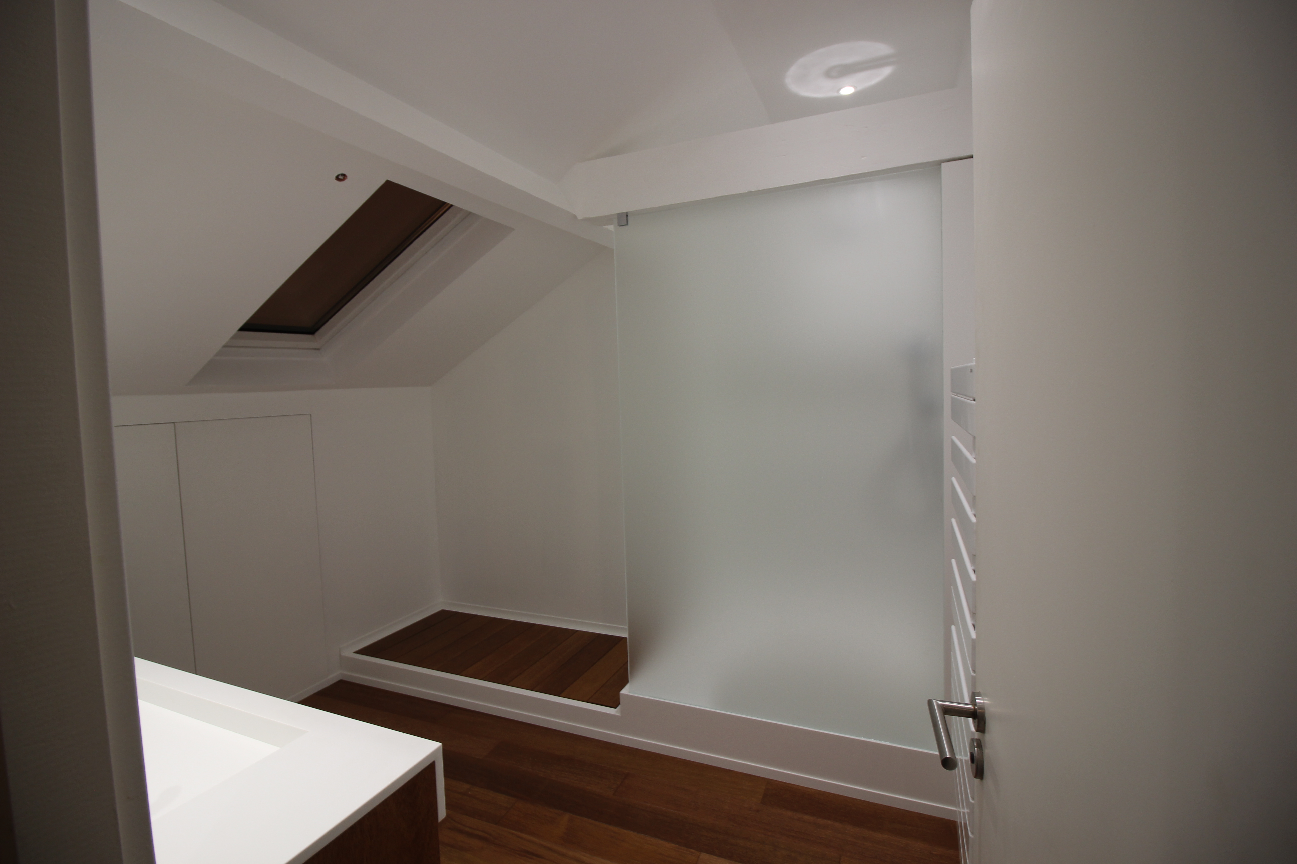 Salle de bain, vue du projet